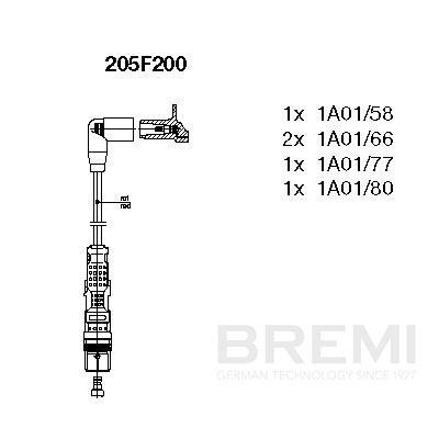BREMI 205F200 EAN: 4017534140009.