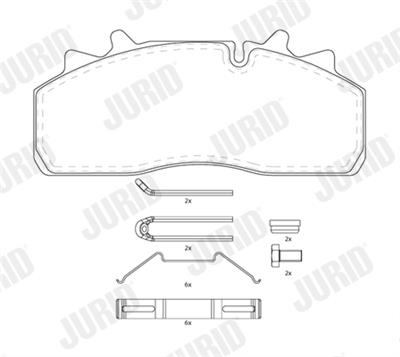 JURID 2915905390 Číslo výrobce: 29159. EAN: 3306437042604.
