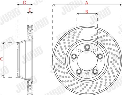 JURID 562590JC-1 Číslo výrobce: 562590JC. EAN: 4060426205645.