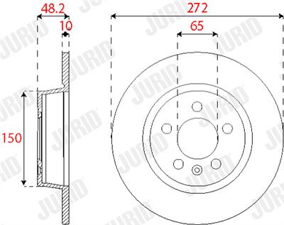 JURID 563255JC Číslo výrobce: 563255JC. EAN: 4060426271138.