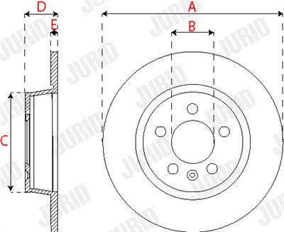 JURID 563255JC Číslo výrobce: 563255JC. EAN: 4060426271138.