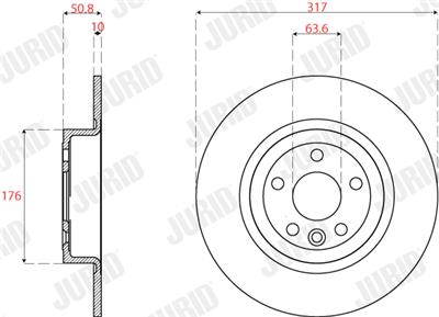 JURID 563264JC Číslo výrobce: 563264JC. EAN: 4060426291426.