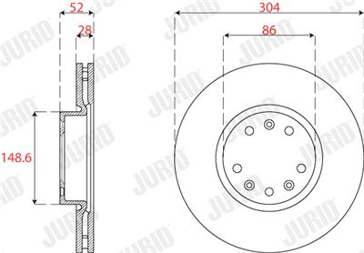 JURID 563275JC Číslo výrobce: 563275JC. EAN: 4060426311476.