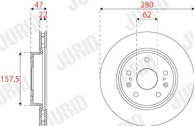 JURID 563279JC Číslo výrobce: 563279JC. EAN: 4060426320799.