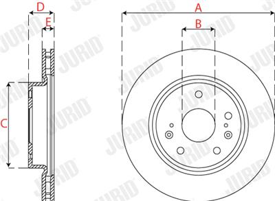JURID 563279JC Číslo výrobce: 563279JC. EAN: 4060426320799.