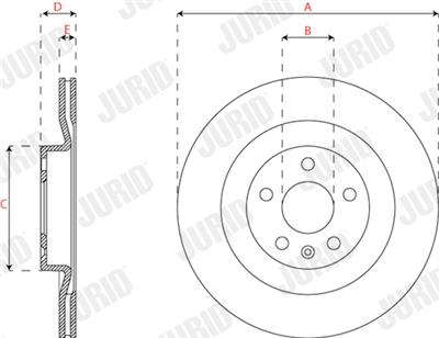 JURID 563288JC Číslo výrobce: 563288JC. EAN: 4060426408978.