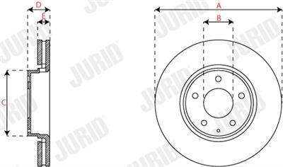 JURID 563356JC Číslo výrobce: 563356JC. EAN: 4060426420307.