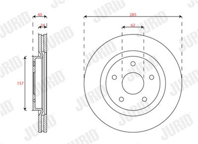 JURID 563582JC Číslo výrobce: 563582. EAN: 4060426456382.