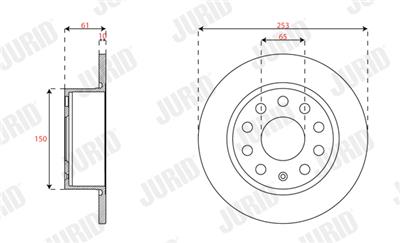 JURID 563593JC Číslo výrobce: 563593. EAN: 4060426451110.