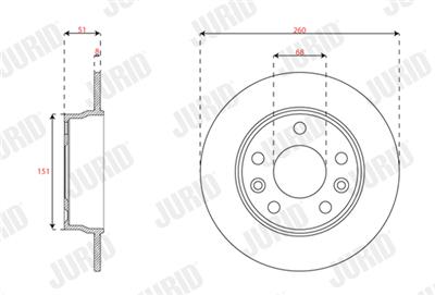 JURID 563689JC Číslo výrobce: 563689. EAN: 4060426451257.