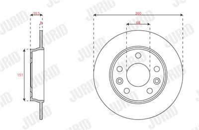 JURID 563690JC Číslo výrobce: 563690JC. EAN: 4060426447342.