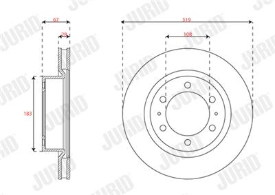 JURID 563726JC Číslo výrobce: 563726. EAN: 4060426451271.