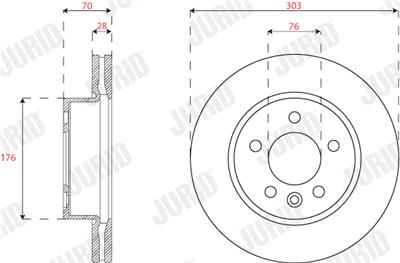 JURID 569276J Číslo výrobce: 569276J. EAN: 4060426420215.