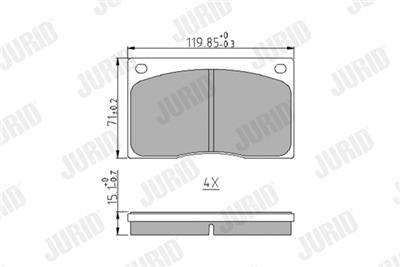 JURID 571533J Číslo výrobce: 20380. EAN: 4060426401924.