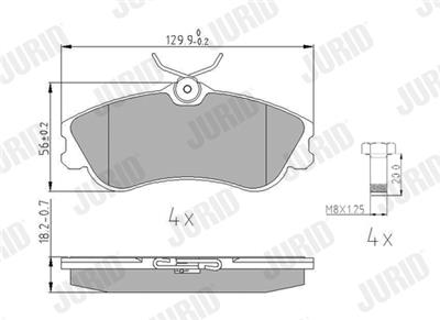 JURID 571966J Číslo výrobce: 23124. EAN: 3306435051400.