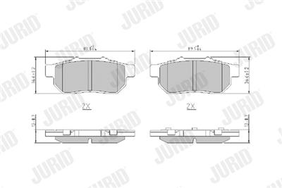 JURID 572134J Číslo výrobce: 21738. EAN: 3306435017659.