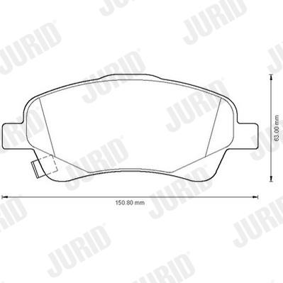 JURID 572485J Číslo výrobce: 23768. EAN: 3306437053259.