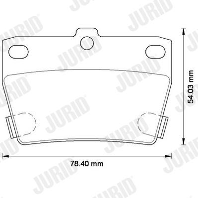JURID 572488J Číslo výrobce: 23656. EAN: 3306437053273.