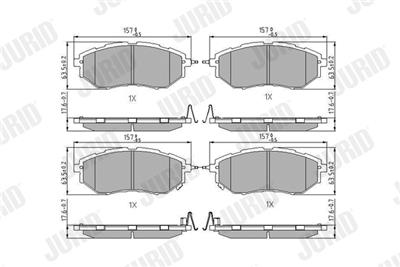JURID 572638J Číslo výrobce: 24221. EAN: 3306437173391.