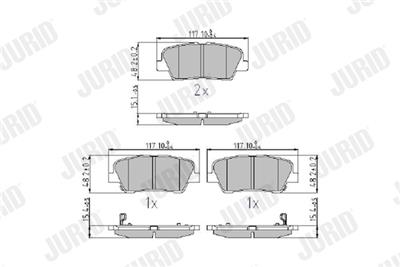 JURID 572639J Číslo výrobce: 25153. EAN: 3306437173414.