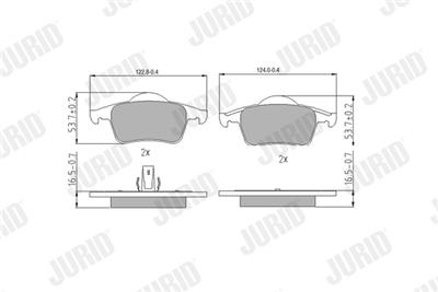 JURID 573021J Číslo výrobce: 23076. EAN: 3306437001151.