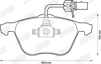 JURID 573047J Číslo výrobce: 23269. EAN: 3306437007443.