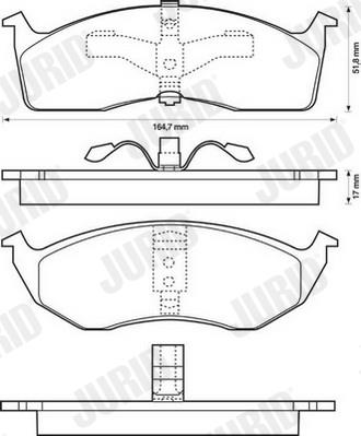JURID 573072J Číslo výrobce: 23043. EAN: 3306437003292.