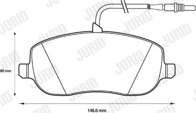 JURID 573096J Číslo výrobce: 20261. EAN: 3306437009614.