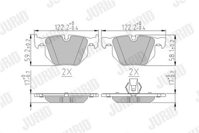 JURID 573224J Číslo výrobce: 23732. EAN: 3306437083935.