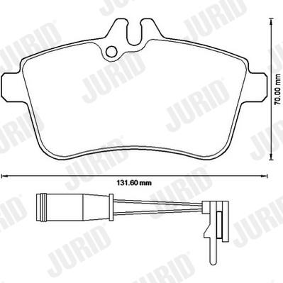 JURID 573230J Číslo výrobce: 23881. EAN: 3306437082235.