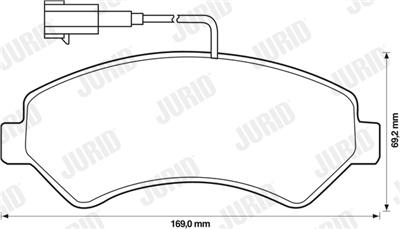 JURID 573261J Číslo výrobce: 24466. EAN: 3306437169141.