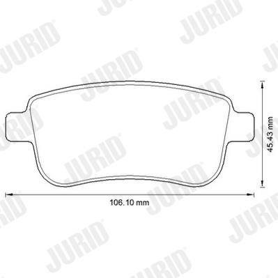 JURID 573286J Číslo výrobce: 24820. EAN: 3306437101721.