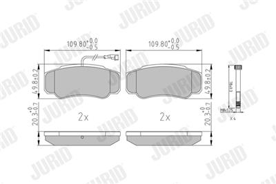 JURID 573318J Číslo výrobce: 23921. EAN: 3306437173971.