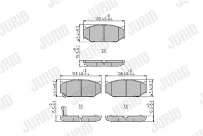 JURID 573417J Číslo výrobce: 23963. EAN: 3306437237796.