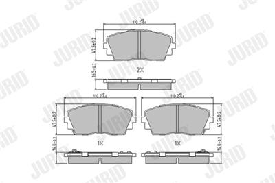 JURID 573420J Číslo výrobce: 25365. EAN: 3306437237857.