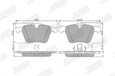 JURID 573464J Číslo výrobce: 25803. EAN: 3306437243506.
