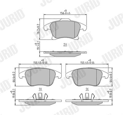 JURID 573674J Číslo výrobce: 24153. EAN: 4044197964239.