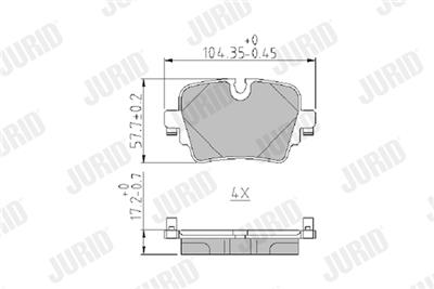 JURID 573971J Číslo výrobce: 25585. EAN: 4060426404680.
