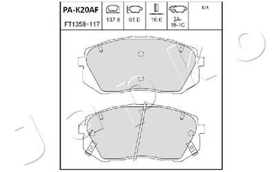 JAPKO 50K20 EAN: 8033001731675.