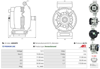 AS-PL A0043PR EAN: 5902129088530.