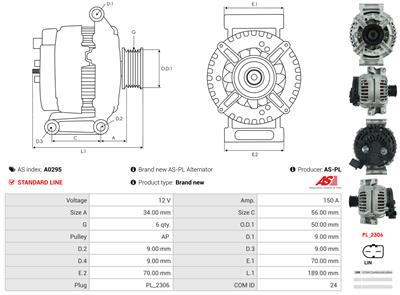 AS-PL A0295 EAN: 5901259463811.
