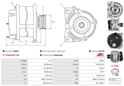 AS-PL A0321 EAN: 5901259468441.