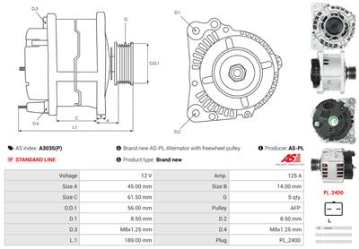 AS-PL A3035(P) EAN: 5901259464900.