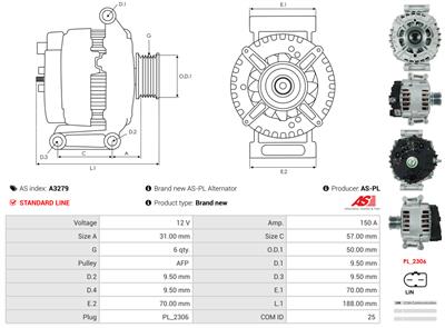 AS-PL A3279 EAN: 5902129018902.