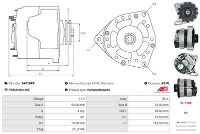 AS-PL A4018PR EAN: 5902129132240.