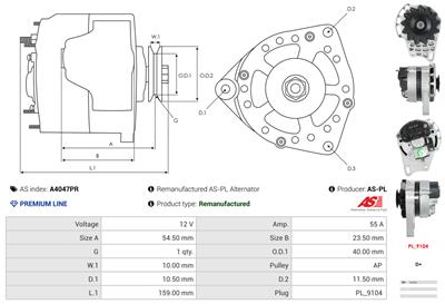 AS-PL A4047PR EAN: 5902129114062.