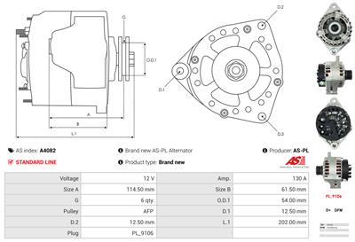 AS-PL A4082 EAN: 5901259436907.