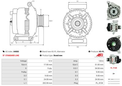 AS-PL A4083 EAN: 5901259437058.