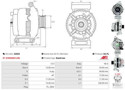 AS-PL A5029 EAN: 5901259406139.
