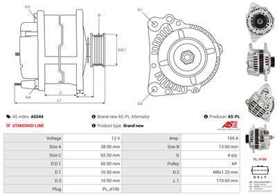 AS-PL A5044 EAN: 5901259457872.